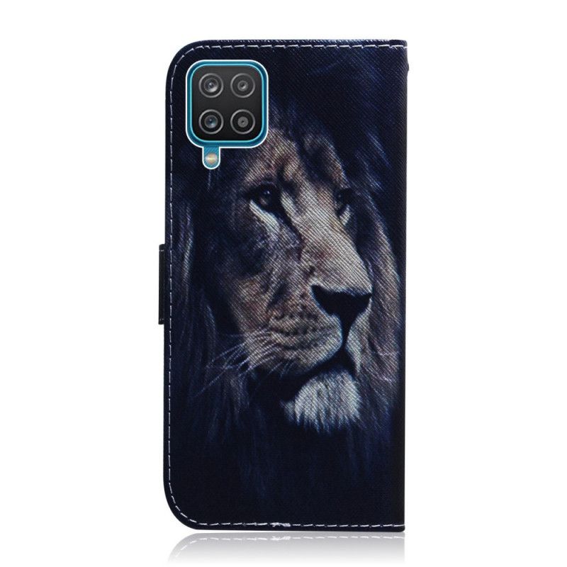 Flip Kotelot Samsung Galaxy M32 Dreaming Lion