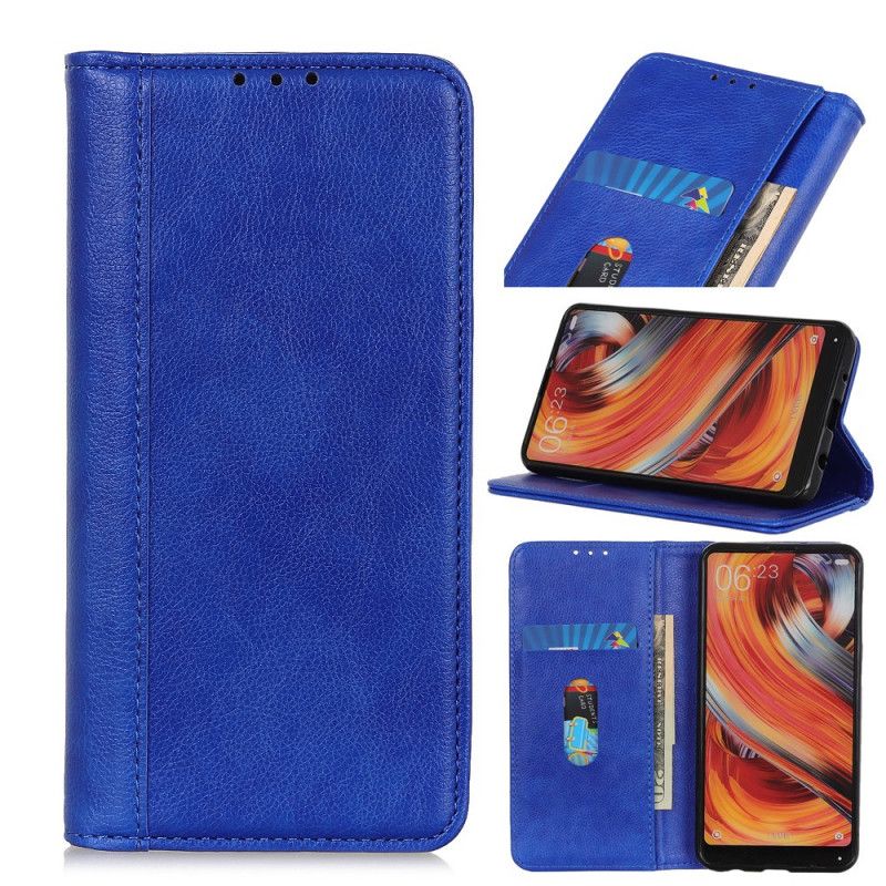 Flip Kotelot Samsung Galaxy M32 Elegance Haljattu Litsi-nahka