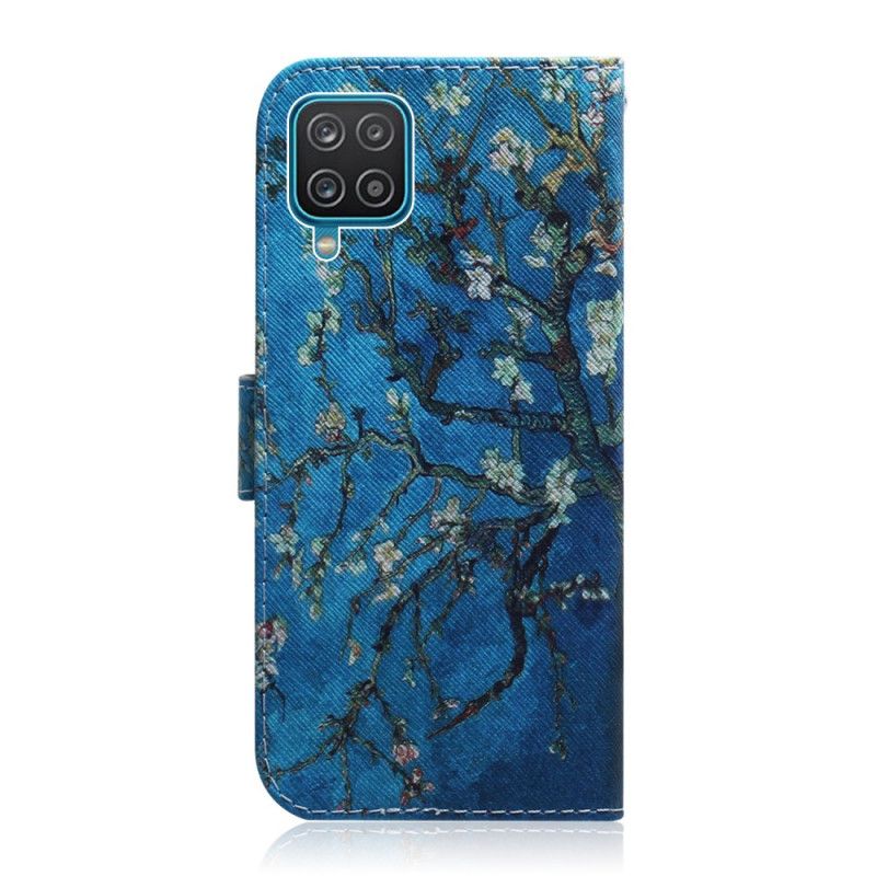 Flip Kotelot Samsung Galaxy M32 Kukkiva Puun Oksa