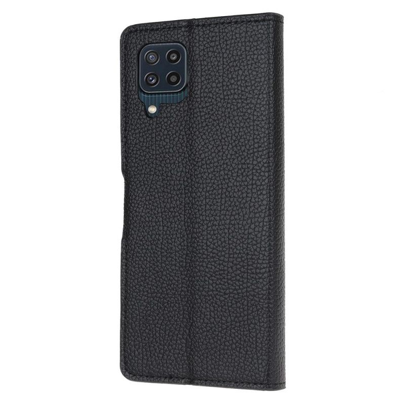 Flip Kotelot Samsung Galaxy M32 Litchi Grain Leather Effect Suojakuori