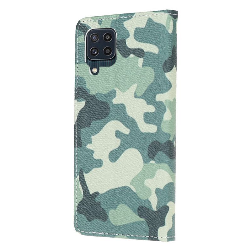 Flip Kotelot Samsung Galaxy M32 Military Camouflage