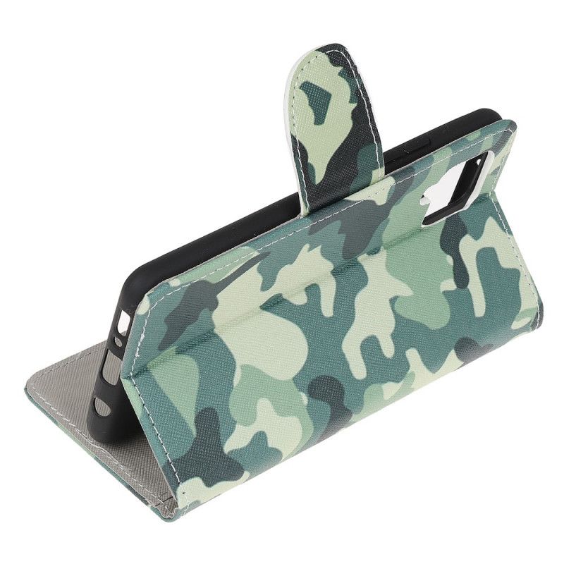 Flip Kotelot Samsung Galaxy M32 Military Camouflage