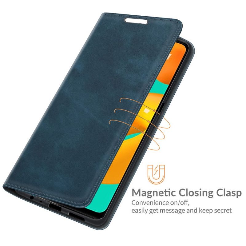 Flip Kotelot Samsung Galaxy M32 Style Nahkasuunnittelu