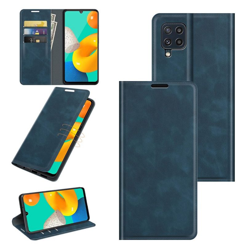 Flip Kotelot Samsung Galaxy M32 Style Nahkasuunnittelu