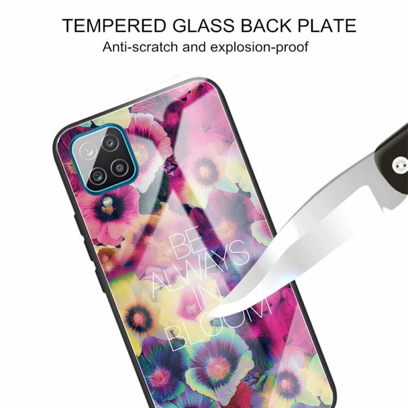 Kuori Samsung Galaxy M32 Tempered Glass Be Aina Kukkimassa Suojakuori