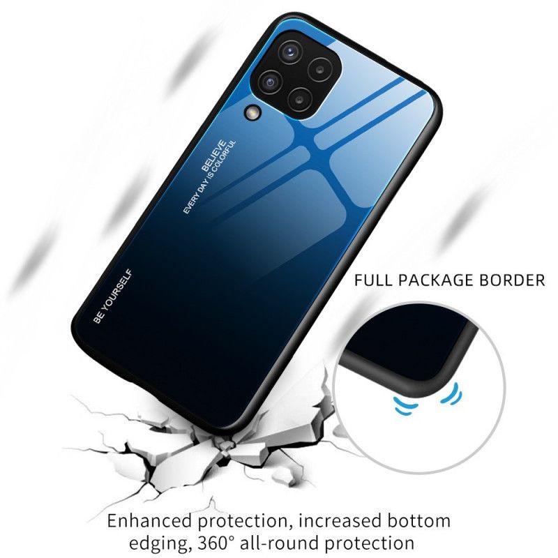 Kuori Samsung Galaxy M32 Tempered Glass Ole Oma Itsesi Suojakuori