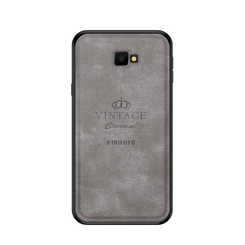 Case Kuoret Samsung Galaxy J4 Plus Punainen Harmaa Puhelinkuoret Kunniakas Vuosikerta