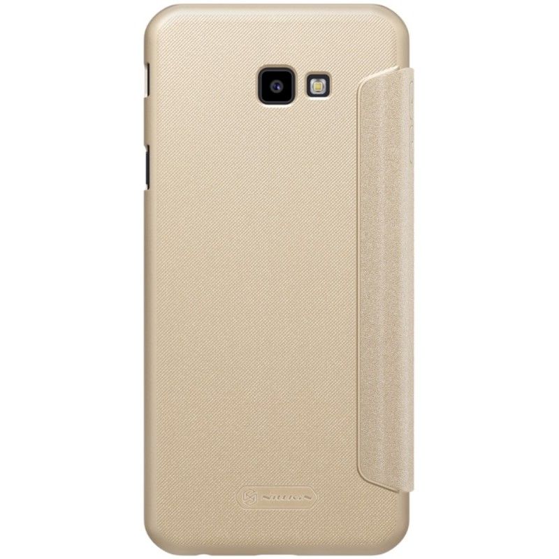 Flip Kotelot Samsung Galaxy J4 Plus Kultainen Puhelinkuoret Nillkin