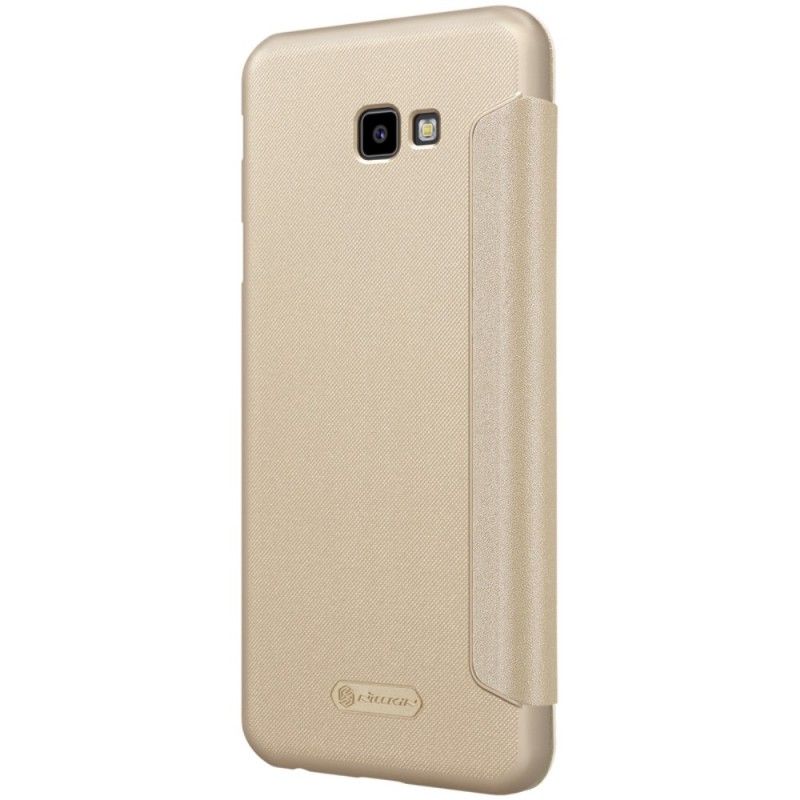 Flip Kotelot Samsung Galaxy J4 Plus Kultainen Puhelinkuoret Nillkin