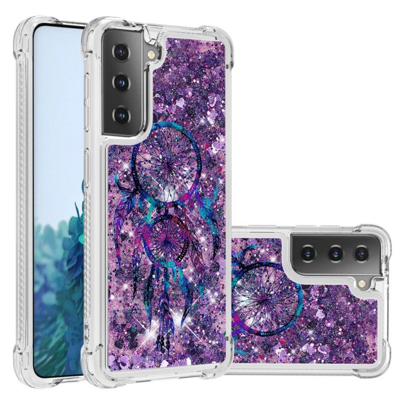 Case Kuoret Samsung Galaxy S21 Plus 5G Puhelinkuoret Kimalteleva Unisieppari