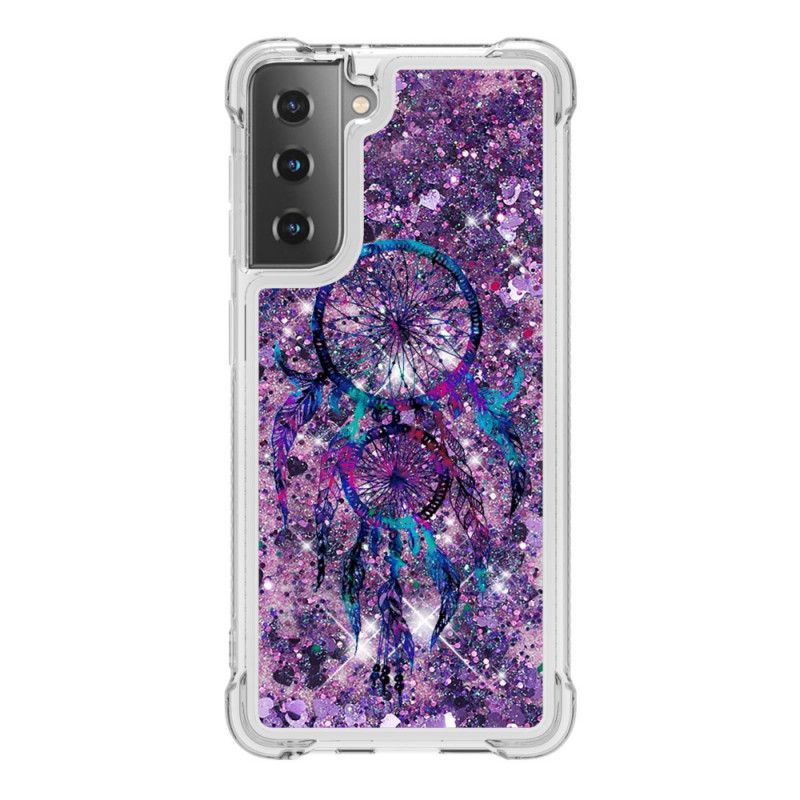 Case Kuoret Samsung Galaxy S21 Plus 5G Puhelinkuoret Kimalteleva Unisieppari