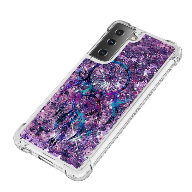 Case Kuoret Samsung Galaxy S21 Plus 5G Puhelinkuoret Kimalteleva Unisieppari