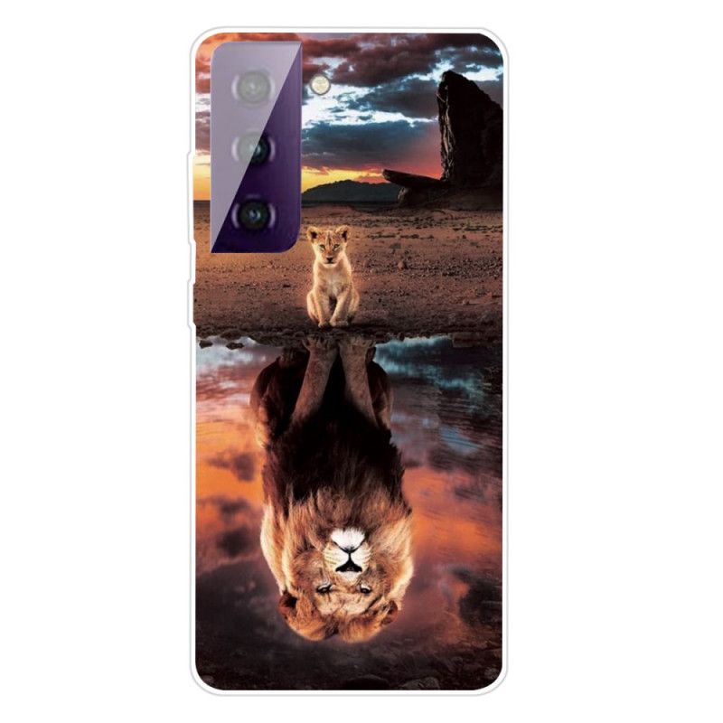 Case Kuoret Samsung Galaxy S21 Plus 5G Puhelinkuoret Leijonanpennun Unelma