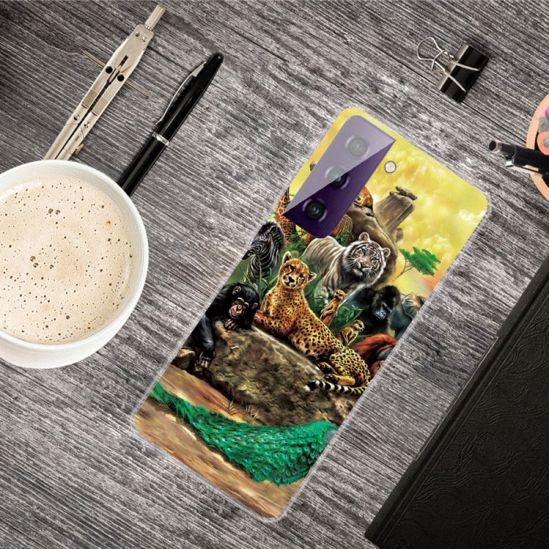 Case Kuoret Samsung Galaxy S21 Plus 5G Puhelinkuoret Safarieläimet