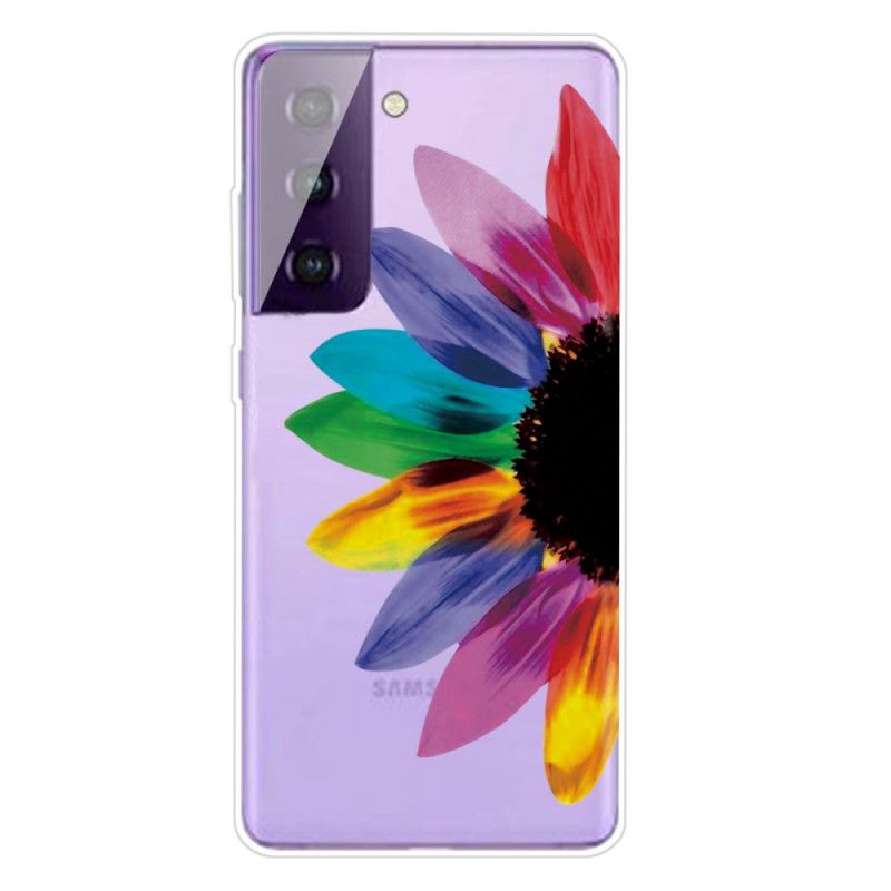 Case Kuoret Samsung Galaxy S21 Plus 5G Puhelinkuoret Värikäs Kukka