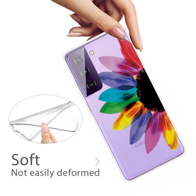 Case Kuoret Samsung Galaxy S21 Plus 5G Puhelinkuoret Värikäs Kukka