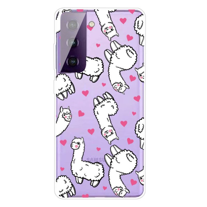 Case Kuoret Samsung Galaxy S21 Plus 5G Puhelinkuoret Ylimmät Lamamat