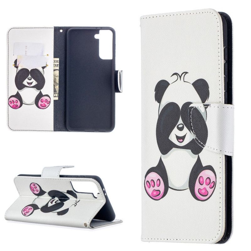 Flip Case Samsung Galaxy S21 Plus 5G Hauska Panda