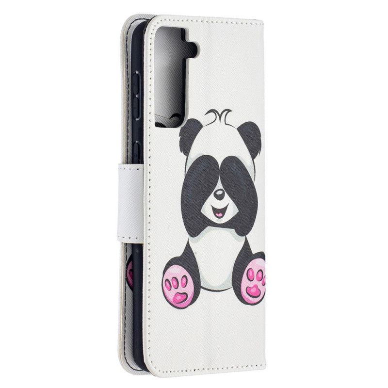 Flip Case Samsung Galaxy S21 Plus 5G Hauska Panda