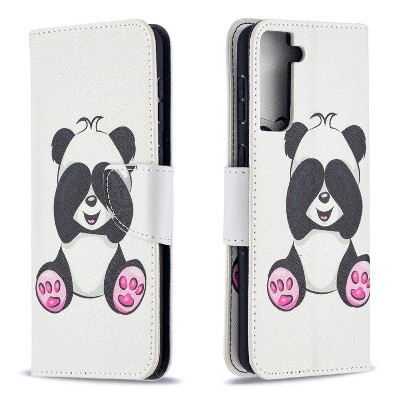 Flip Case Samsung Galaxy S21 Plus 5G Hauska Panda