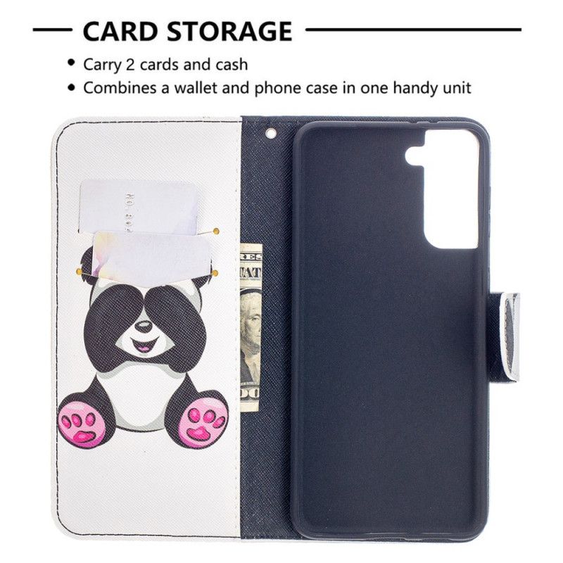 Flip Case Samsung Galaxy S21 Plus 5G Hauska Panda