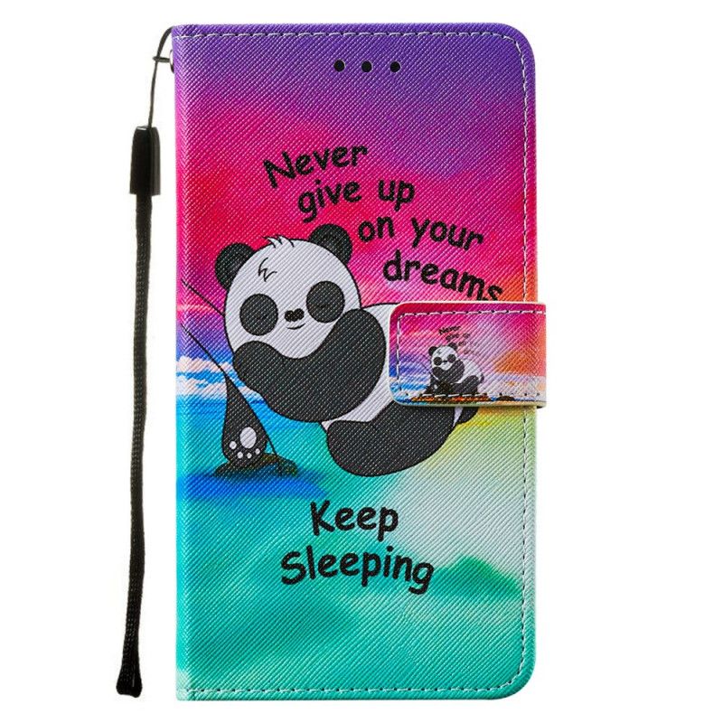 Kotelot Samsung Galaxy S21 Plus 5G Nukkuva Panda