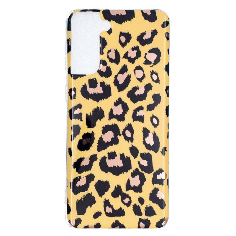 Kuori Samsung Galaxy S21 Plus 5G Leopardityyli Marmori