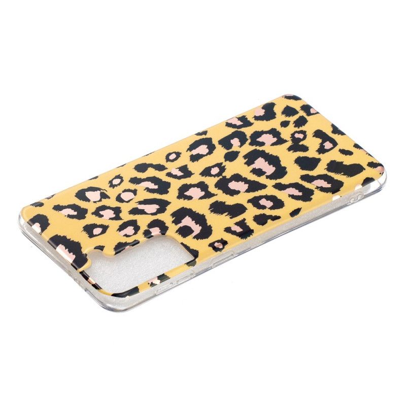 Kuori Samsung Galaxy S21 Plus 5G Leopardityyli Marmori