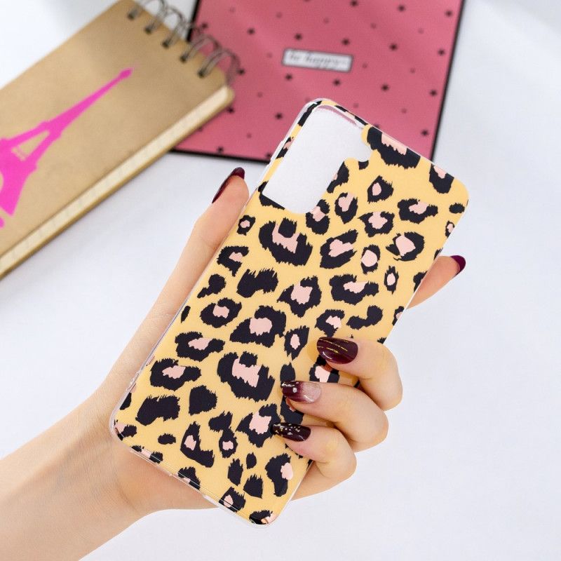 Kuori Samsung Galaxy S21 Plus 5G Leopardityyli Marmori