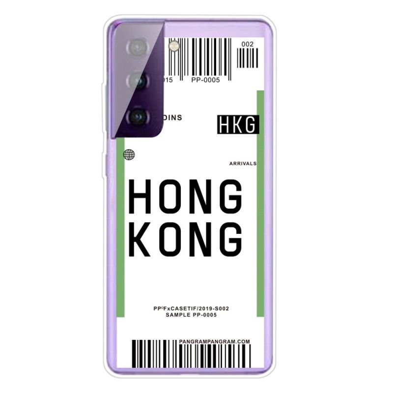 Kuori Samsung Galaxy S21 Plus 5G Maihinnousukortti Hongkongiin