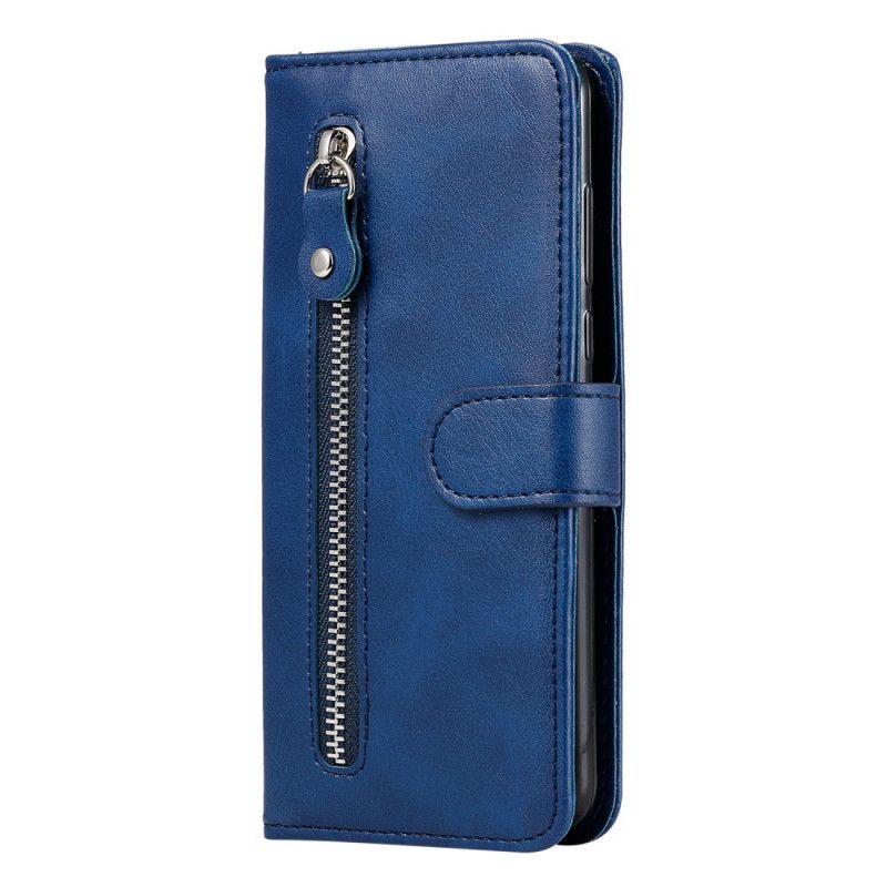 Flip Case Samsung Galaxy M21 Punainen Musta Vintage-Kukkaro