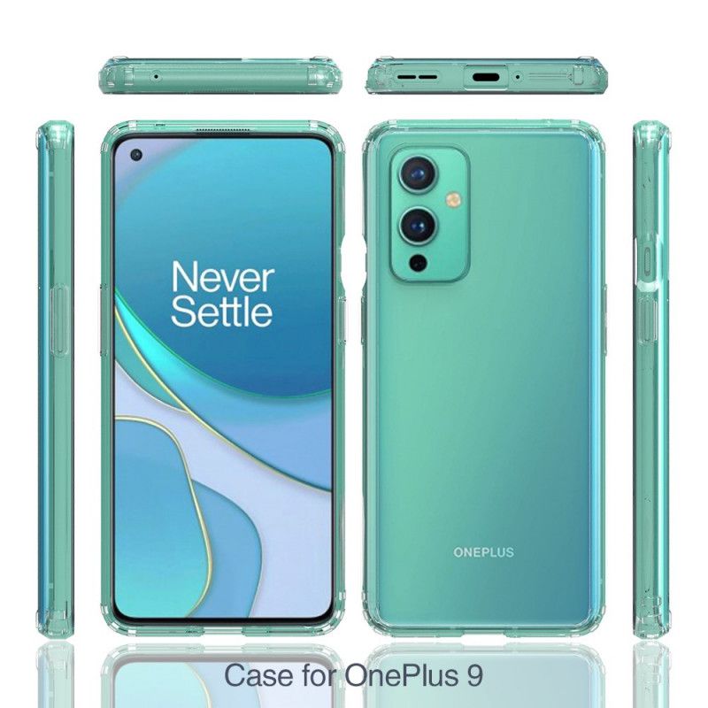 Kuori OnePlus 9 Läpinäkyvä Hybridimalli