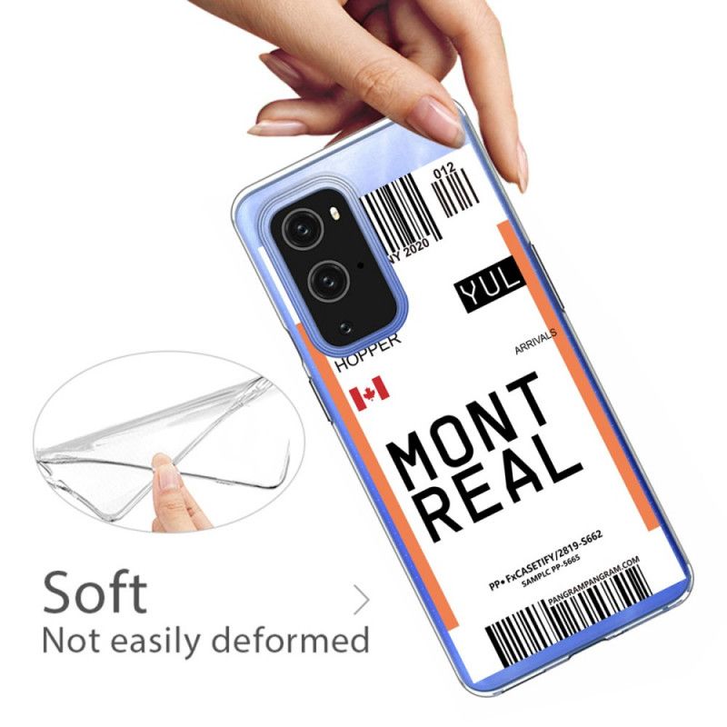 Kuori OnePlus 9 Maihinnousukortti Montrealiin