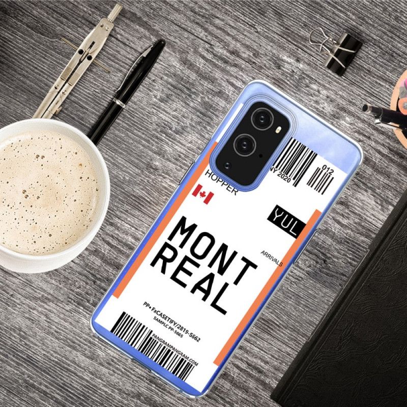 Kuori OnePlus 9 Maihinnousukortti Montrealiin