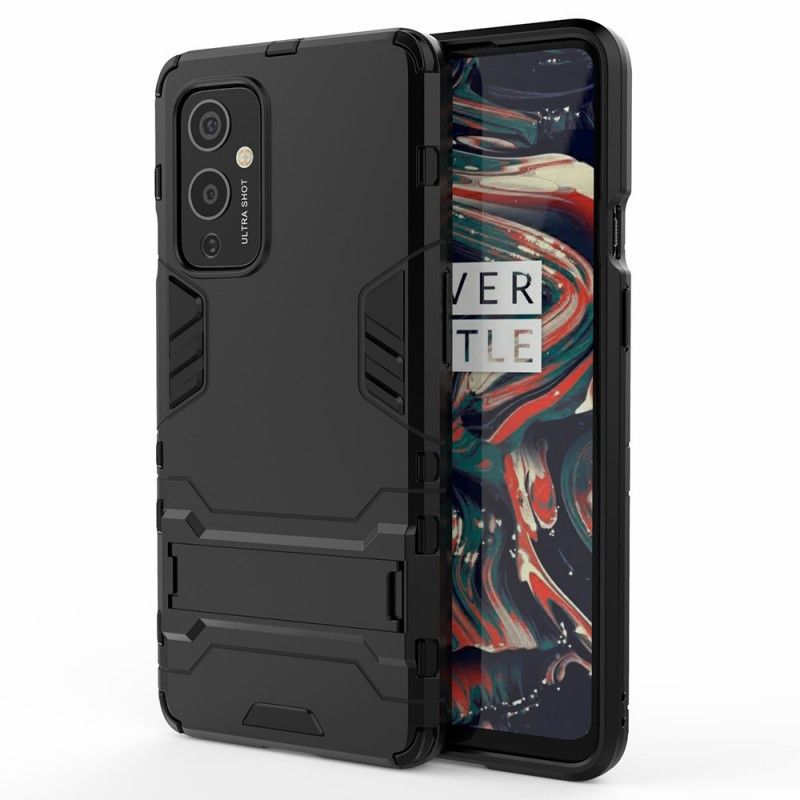 Kuori OnePlus 9 Punainen Musta Erittäin Kestävä Tuella