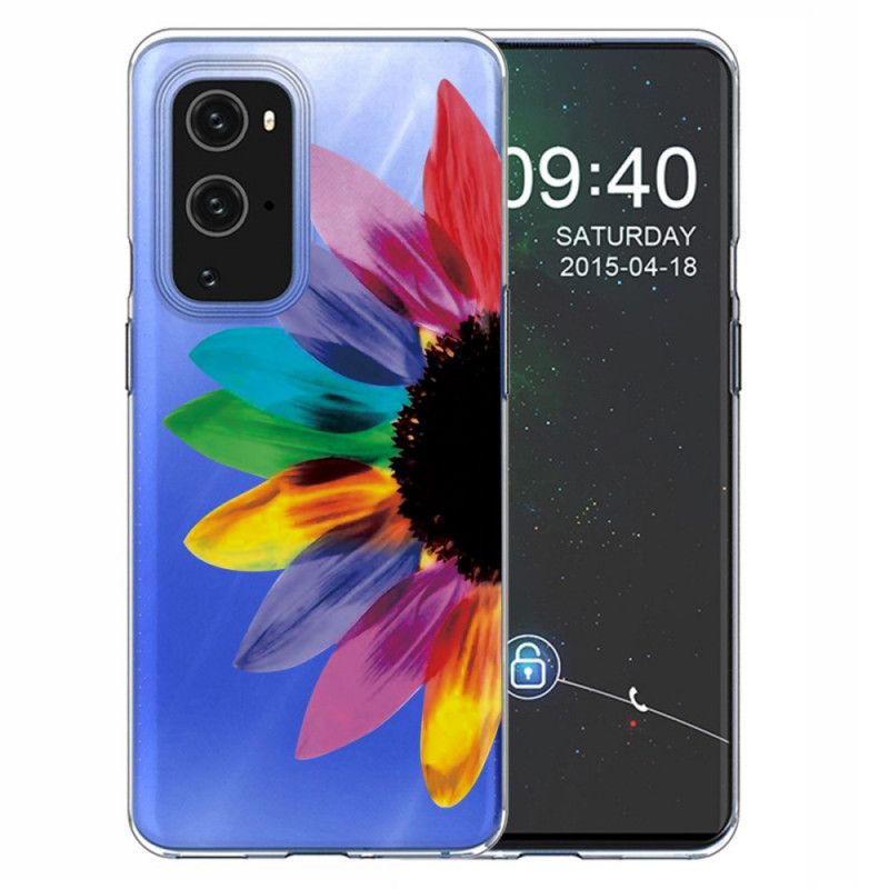 Kuori OnePlus 9 Värillinen Kukka