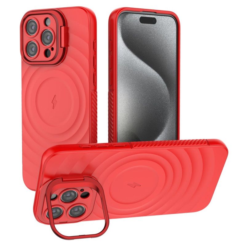 Case iPhone 16 Pro Puhelinkuoret Magneettinen Aaltoileva Rakenne