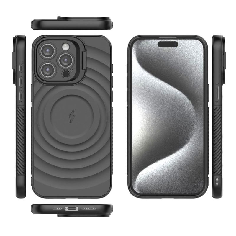 Case iPhone 16 Pro Puhelinkuoret Magneettinen Aaltoileva Rakenne