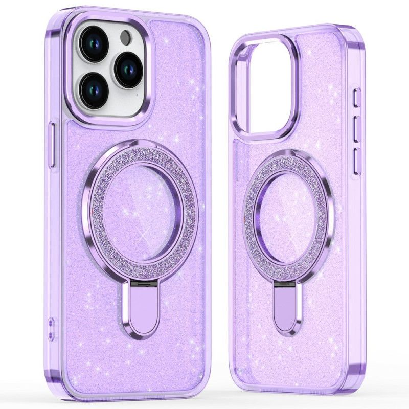 Kuori iPhone 16 Pro Glitter Design Magsafe -yhteensopiva Suojakuori