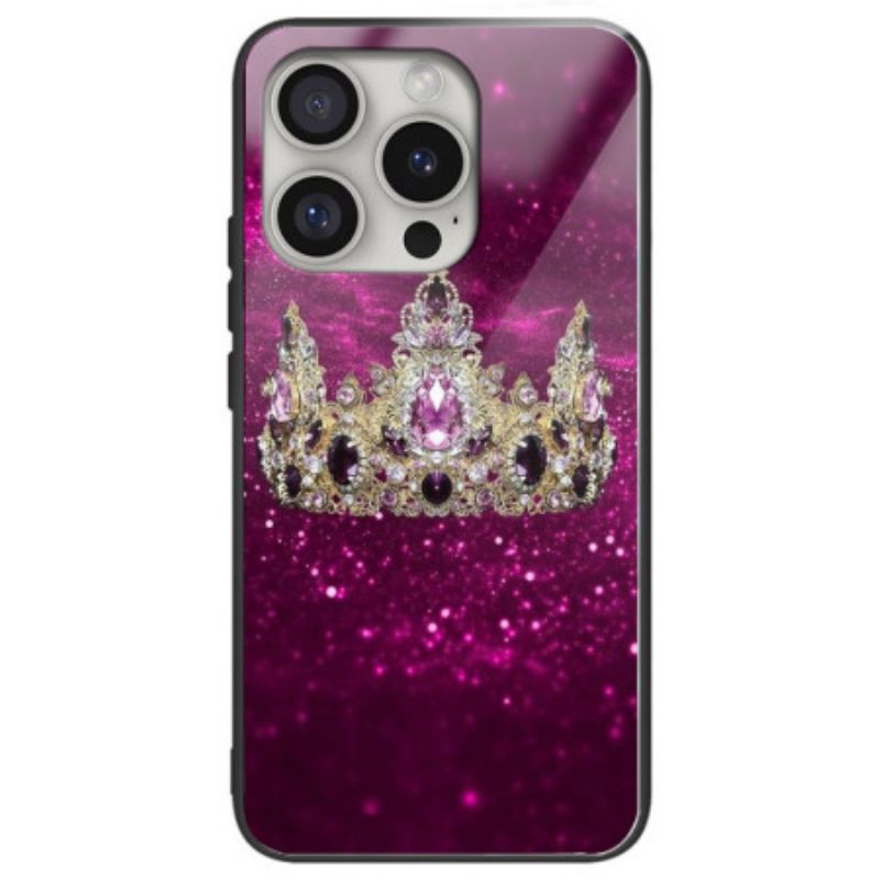 Kuori iPhone 16 Pro Royal Crown Karkaistu Lasi Suojakuori