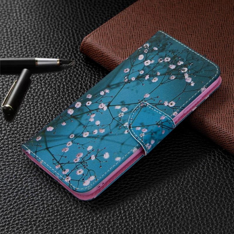 Flip Case Samsung Galaxy M11 Kukkiva Puu