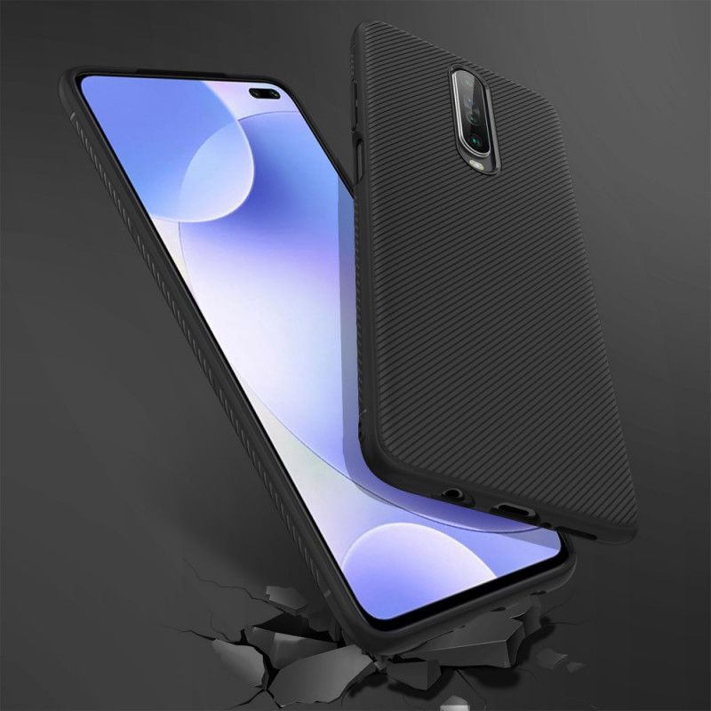 Kuori Xiaomi Redmi K30 Tummansininen Musta Lenuo Twill