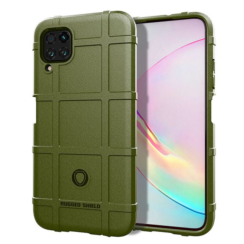 Case Kuoret Huawei P40 Lite Harmaa Musta Puhelinkuoret Kestävä Kilpi