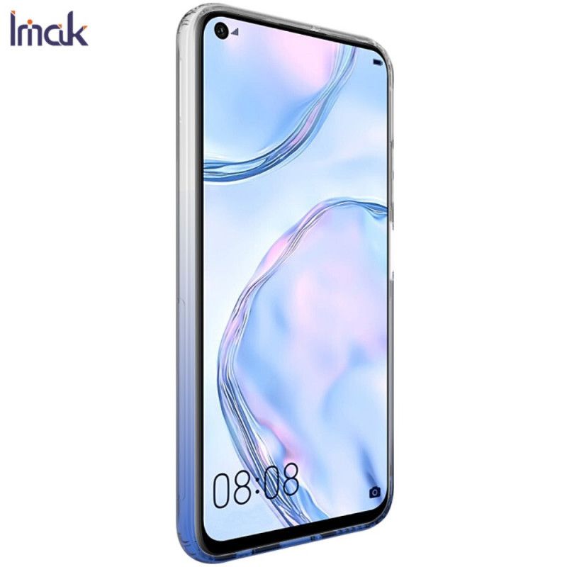 Case Kuoret Huawei P40 Lite Läpinäkyvä Puhelinkuoret Ux-6 -Sarja Imak