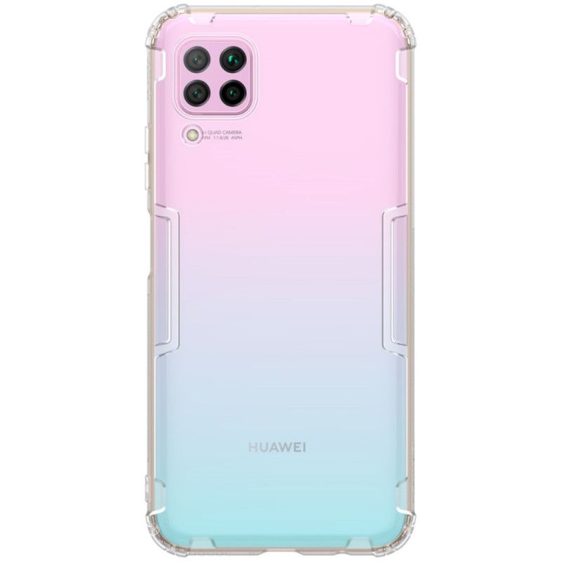 Kuori Huawei P40 Lite Läpinäkyvä Harmaa Vahvistettu Läpinäkyvä Nillkin