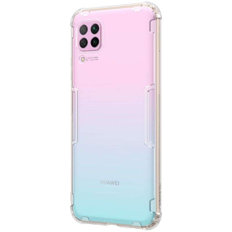 Kuori Huawei P40 Lite Läpinäkyvä Harmaa Vahvistettu Läpinäkyvä Nillkin