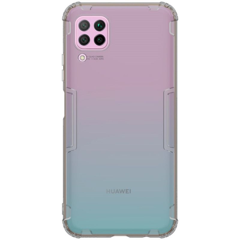 Kuori Huawei P40 Lite Läpinäkyvä Harmaa Vahvistettu Läpinäkyvä Nillkin