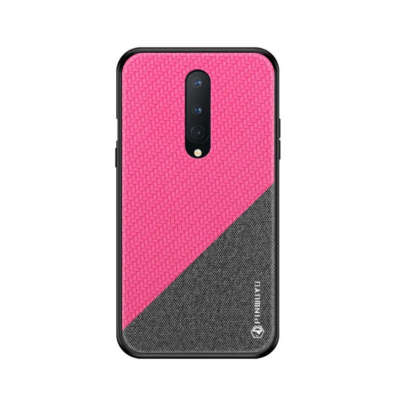 Kuori OnePlus 8 Magenta Musta Pinwuyo Kunniasarja Suojakuori