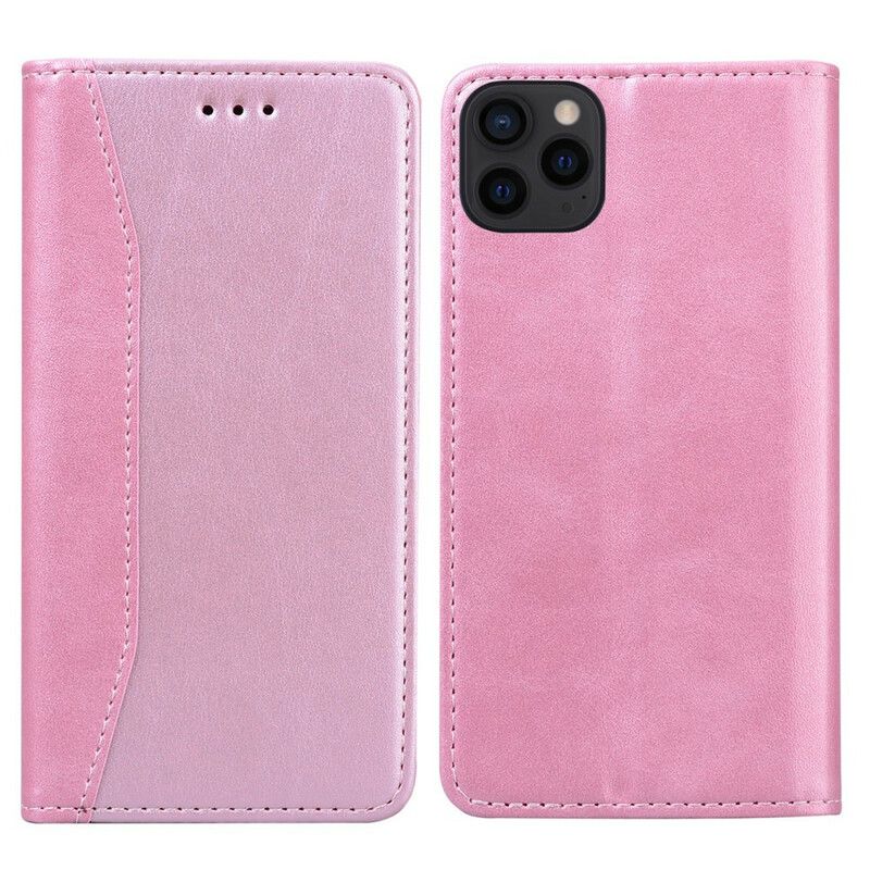 Flip Kotelot iPhone 13 Pro Bicolor Business Leather Effect