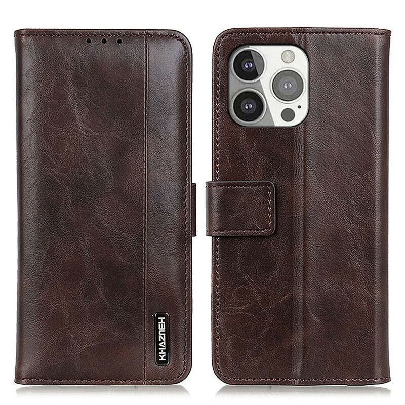 Flip Kotelot iPhone 13 Pro Khazneh Elegance Leather Style